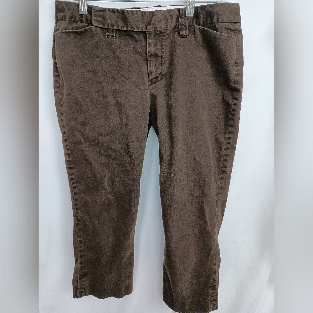 Gap Women's Brown Casual Cropped Capris (#1,440)